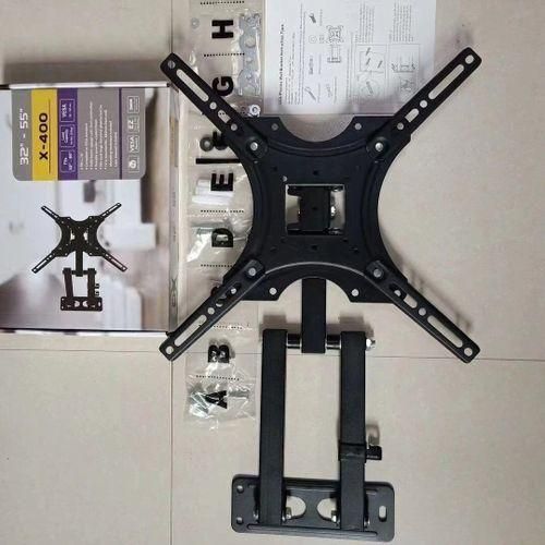 ✨️EASY POWERFUL ✨️Home Design TV HOLDER FOR 43 INCH TV // ROTATING 14"-55" TILT ROTATING WALL MOUNT BRACKET.Perfectly works well with 14-55" Televisions (Strongly advisable)
Color:Black
Material:Cold