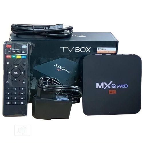 ▪️🥕NEW ARRIVAL 🌿🥭Mxq TV Box / Android Box / Android TV Box/ Smart Box.Android 10.1
1GB RAM
8GB Memory
64 Bit Quad-core processor
4K decoding support
5 Core Mali-450 GPU
WIFI support
HDMI, USB and E