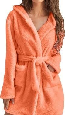 🪄✨️✨️Fashion Fleece Bathrobe Long Shawl Collar Plush Robe-unisex.🍂🍂🍂 Bathrobes
✨ Cosy and soft 
✨ Cotton 
🍃S,M,L,XL,XXL
💫White and colored