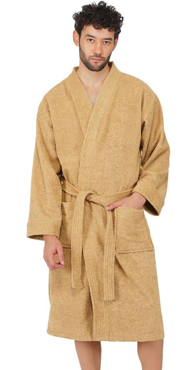 🪄✨️✨️Fashion Fleece Bathrobe Long Shawl Collar Plush Robe-unisex.🍂🍂🍂 Bathrobes
✨ Cosy and soft 
✨ Cotton 
🍃S,M,L,XL,XXL
💫White and colored