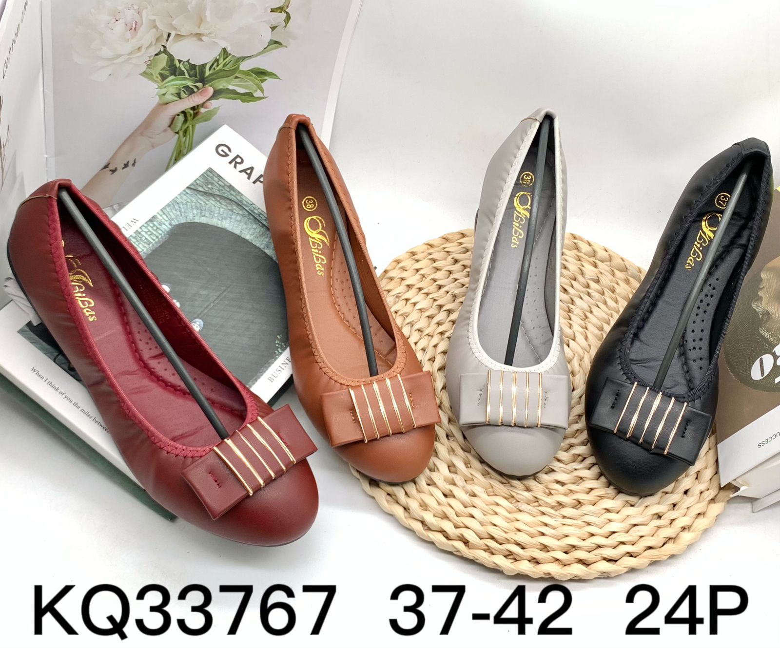 women flat breathable comfortable ladies closed dolly shoes for women and girls