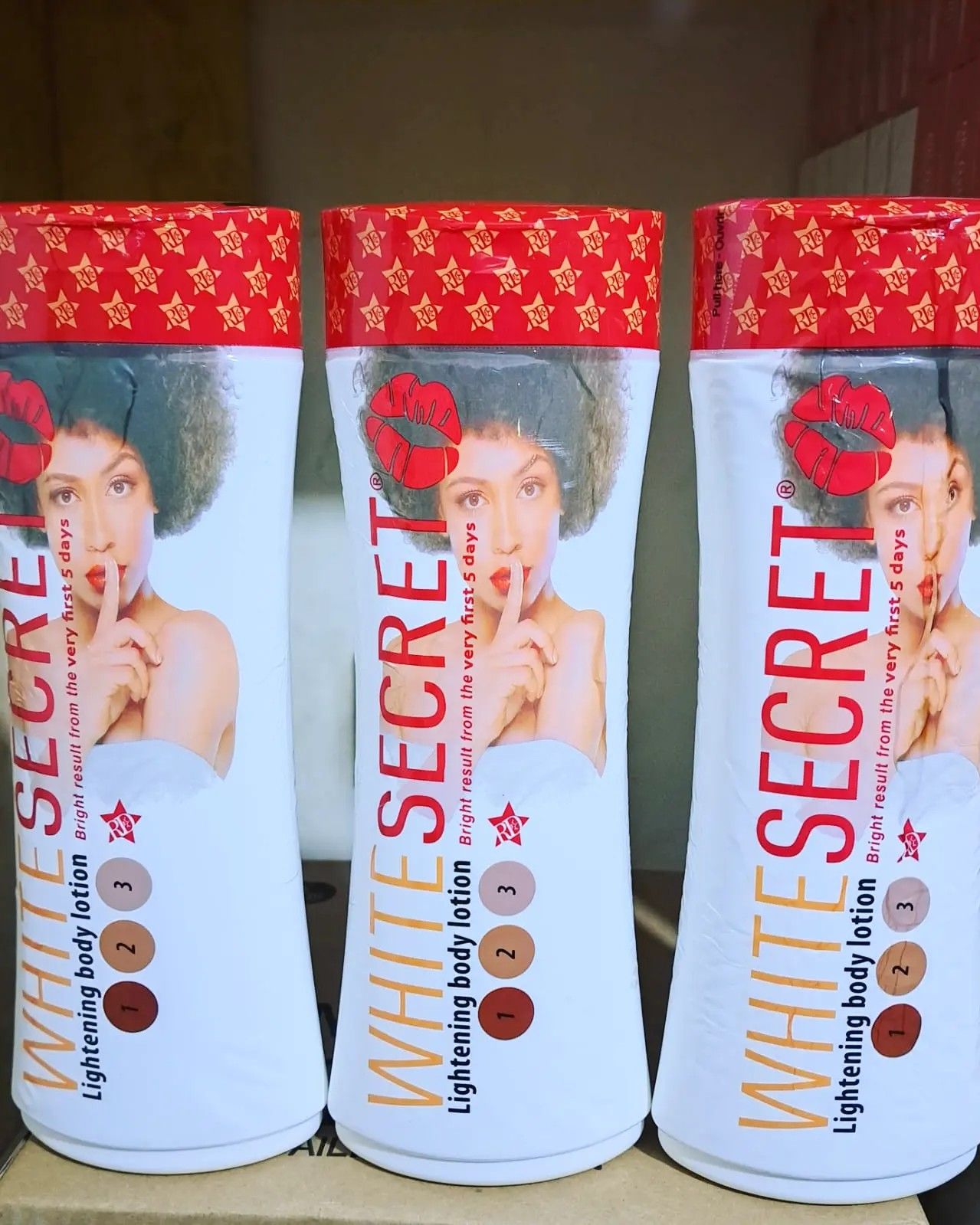 white secret lightening lotion