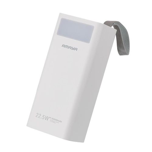 Amaya APW-04 power bank 40000mAh 22.5W super fast charging with flashlight,super fast charging ,can charge upto 5 phones at ago