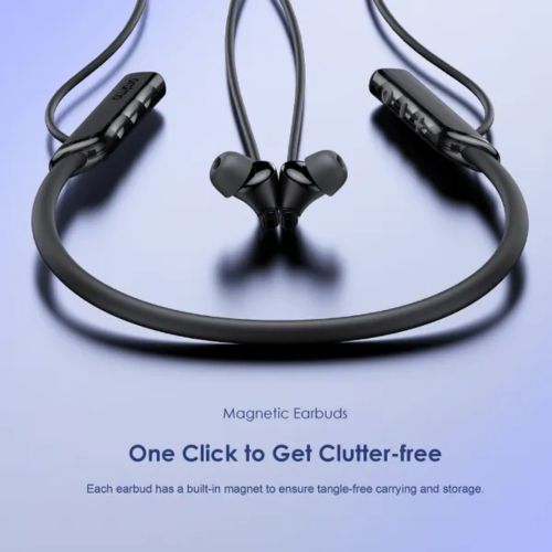 Oraimo Havy Bass Necklace Lite Call Vibration Wireless Headphones, CAN WITHSTAND POWER FOR A LONG PERIOD OF TIME UPTO 4 DAYS STANDBY