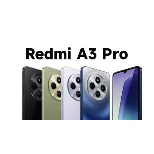 XIAOMI Redmi A3 PRO 6.71" 128GB + 4GB 4G Network 5160mAh Battery 8MP AI Camera 10W Fast Charging Fingerprint Sensor Android 14 Smart Phones
