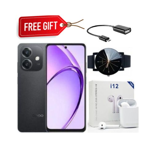 [Anniversary Offer] Oppo A3 6GB RAM+128GB ROM 6.67" 90Hz LCD Display 50MP+5MP Camera 5100 mAh Battery (Dual SIM) Android 14 Fingerprint 2yr-Warranty (TYP) 4G Smartphones
