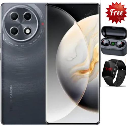 [Anniversary sale] Tecno Camon 30S 128GB+12(6+6)GB RAM 6.7" 3D-Curved AMOLED 120Hz Screen Dual Sim Phone MTK Helio G100 33W 5000mAh 50MP Dual Speaker Android 14 Smart Phones