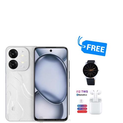 CLEARANCE OFFER!!! Itel A80 128GB+6(3+3) RAM 6.7" 120Hz Screen 4G Network Dual SIM Phone 50MP Camera 5000mAh Battery Fingerprint and Face Unlock Android 14 Fashion Smart Phones+Free Gifts