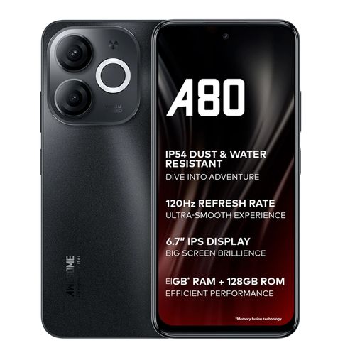 CLEARANCE OFFER!!! Itel A80 128GB+6(3+3) RAM 6.7" 120Hz Screen 4G Network Dual SIM Phone 50MP Camera 5000mAh Battery Fingerprint and Face Unlock Android 14 Fashion Smart Phones+Free Gifts
