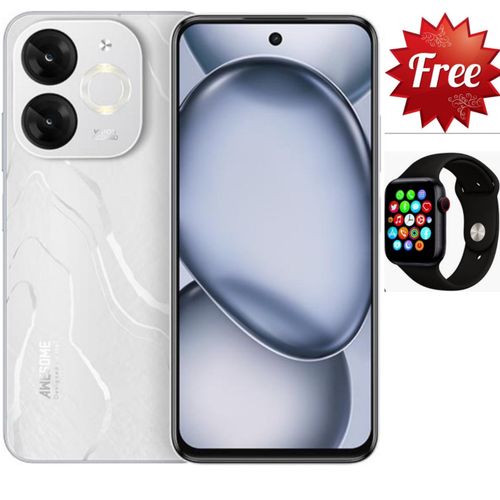 CLEARANCE OFFER!!! Itel A80 128GB+6(3+3) RAM 6.7" 120Hz Screen 4G Network Dual SIM Phone 50MP Camera 5000mAh Battery Fingerprint and Face Unlock Android 14 Fashion Smart Phones+Free Gifts
