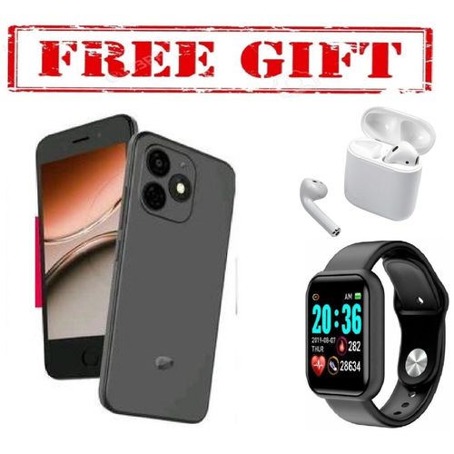 LIMITED DISCOUNT !!! BRAND NEW Itel A20, 5 Inch Display,32GB Storage+4(2+2)GB RAM 4.0mp main camera ,Front Fingerprint,1 year warranty Android 12 smartphones + FREE GIFTS