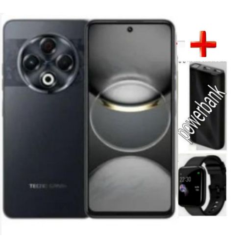 ORIGINAL TECNO SPARK 30 256GB +8GB(+8GB Extended RAM) 6.78" SONY IMX682 64MP Camera MTK Helio G91 IP64 Waterproof 5000mAh Smart Phones 4G-Dual SIM Side Fingerprint phone