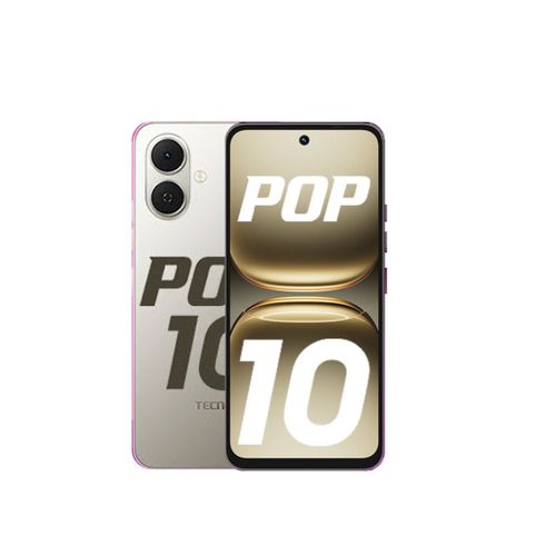 Tecno POP 10 64GB ROM + 6GB RAM (3+3GB EXTENDED)6.67 inch FHD 5000mAh Battery 13MP Main Camera Dual SIM 4.5G FAST NETWORK Android 15 (Go Edition) Mobile Phones Smartphone
