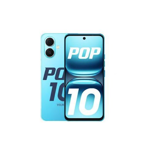 Tecno POP 10 64GB ROM + 6GB RAM (3+3GB EXTENDED)6.67 inch FHD 5000mAh Battery 13MP Main Camera Dual SIM 4.5G FAST NETWORK Android 15 (Go Edition) Mobile Phones Smartphone