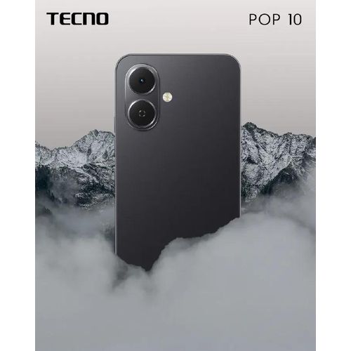 Tecno POP 10 64GB ROM + 6GB RAM (3+3GB EXTENDED)6.67 inch FHD 5000mAh Battery 13MP Main Camera Dual SIM 4.5G FAST NETWORK Android 15 (Go Edition) Mobile Phones Smartphone