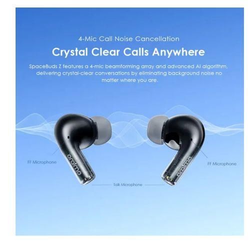 Oraimo Heavy Bass SpaceBuds Z ANC True Wireless Earbuds with Spatial Audio TWS True Wireless Stereo Earbuds ENC True Wireless Earbuds