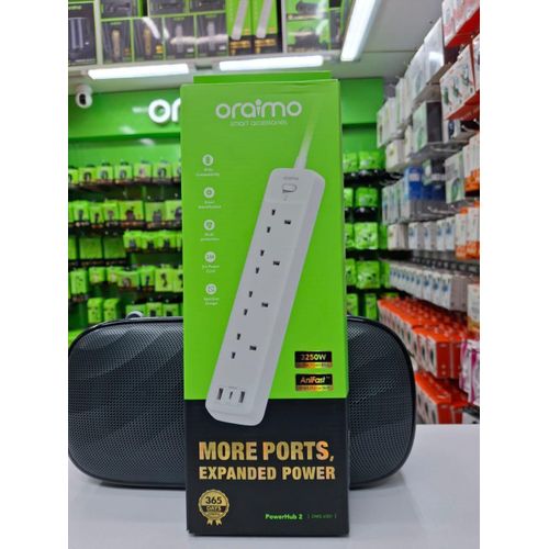 Oraimo PowerHub 2 OWS-U351 3,250W more ports expanded power extension now available
