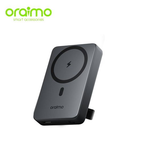 Oraimo MagPower 15 10000mAh Magnetic Wireless Power Bank, 15W Fast Charge, USB-C PD, Foldable Stand, MagSafe Compatible Portable Charger Kenya