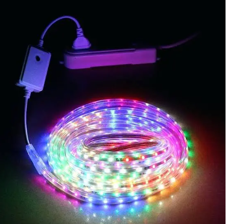 LED SMD 10m Strip Snake Light For Decoration With 7 Colors..Bright colours: red, green, blue, white, cyan, orange, pink/ purple. Constant single colour mode Flash and fade multi-colour modes