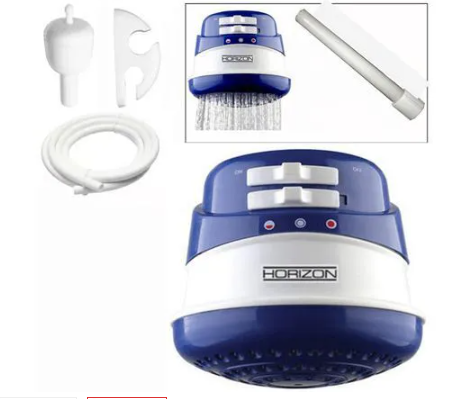 Horizon Electric Instant Hot Water Shower Head Heater (salty Water) // Bathroom Instant Hot Water Shower For Fresh And Salty Water.Save Electricity, Save Water Specially Designed Long Lasting Heating