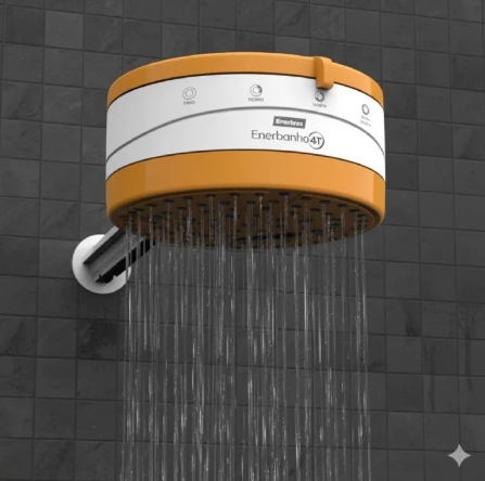 Enerbras Enershower Automatic Instant Hot Water Shower Heater, shower head Head for For Normal And Salty water
Enerbras Enershower Automatic Instant Hot Water Shower Heater, shower head Head for For N