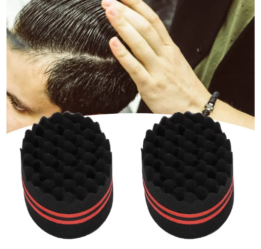 Hair Curl Sponge Brush