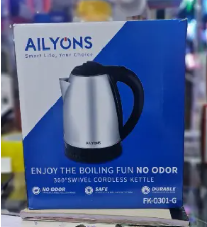AILYONS 1.8 L Electric Kettle Water Heater & Boiler Jug