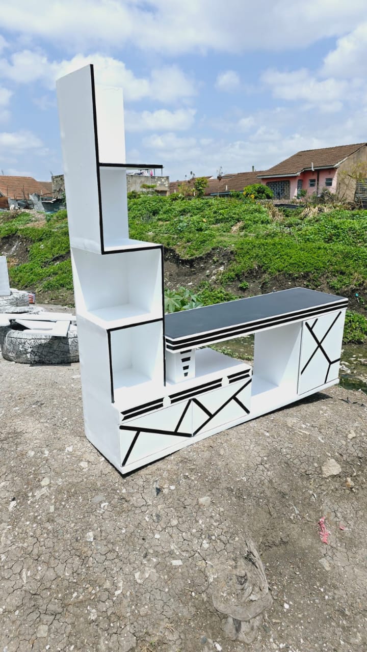 Modern TV Stand with LED Lights & Inbuilt Decor Stand ✨
Elevate your living room with this sleek and stylish TV stand, designed to combine modern aesthetics with smart functionality. Perfect for showc