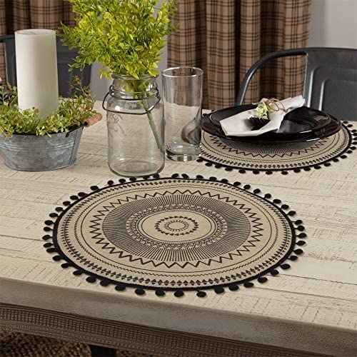New design-Elegant African print Heavy Cotton fabric table mats
