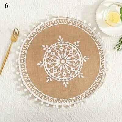New design-Elegant African print Heavy Cotton fabric table mats