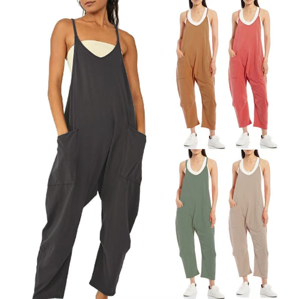 Jumpsuits Dressy Rompers Womens Casual Jumpers Summer Cruise Vacation Outfits Shorts Overalls 2024 Fashion Maternity Clothes dark grey L