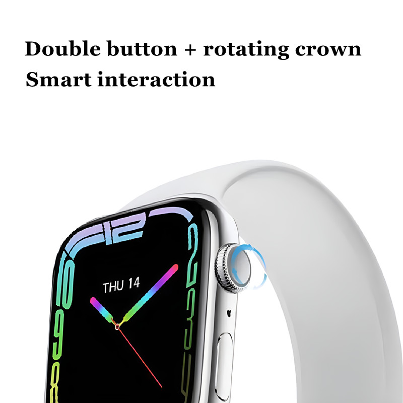 RichRipple 2 in 1 Smart Watch Men Women Bluetooth Calling Blood Pressure Heart Rate Monitor Sports Fitness Bracelet Smartwatch+Free Gift T55 Pro Max Bluetooth Earphone