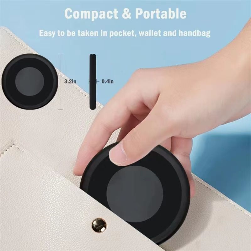 RichRipple 60W 5 In 1 Multi-Functional Fast Charging Box Portable USB Type-C lightning Data Cable Storage Hidden phone stand, SIM card storage