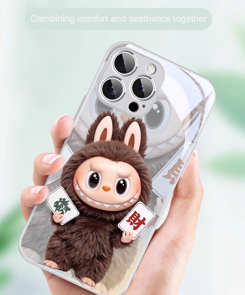 Increase wealth phone case, aimed at protecting the phone Pink Iphone16 [分类版本1]
