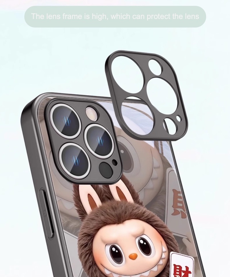 Increase wealth phone case, aimed at protecting the phone Pink Iphone16