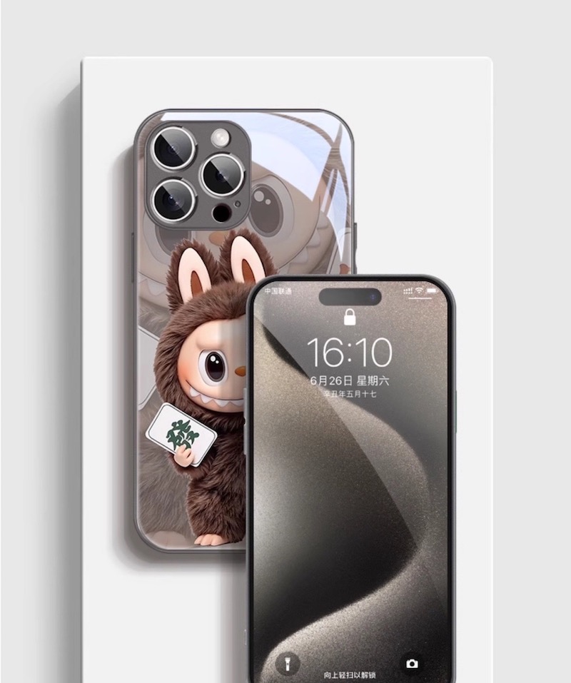 Increase wealth phone case, aimed at protecting the phone Pink Iphone16