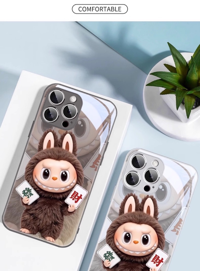Increase wealth phone case, aimed at protecting the phone Pink Iphone16