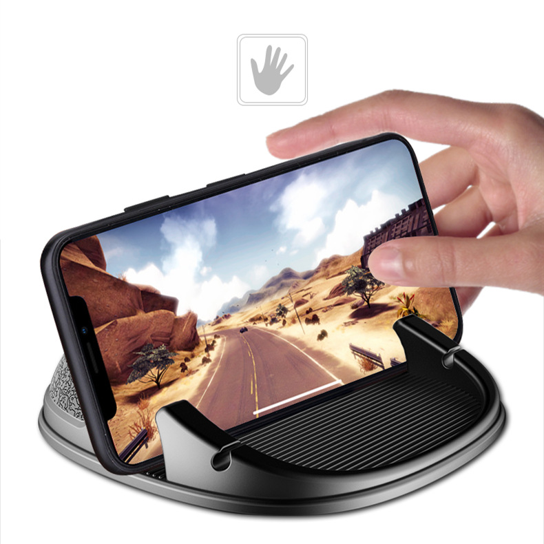 Dashboard Car Phone Holder, Universal Cell Phone Car Holder, Ultra Stable Non-Slip Hands-Free Car Accessory, Compatible with iPhone, Most Smartphones and GPS 黑色 标准 '