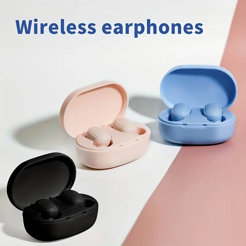 TWS Wireless Earphone, Small And Portable Ipx4 Waterproof, In-ear Wireless Earphone Mini Earbuds With Charging Case Holiday Gift Recommendation Black One Size
