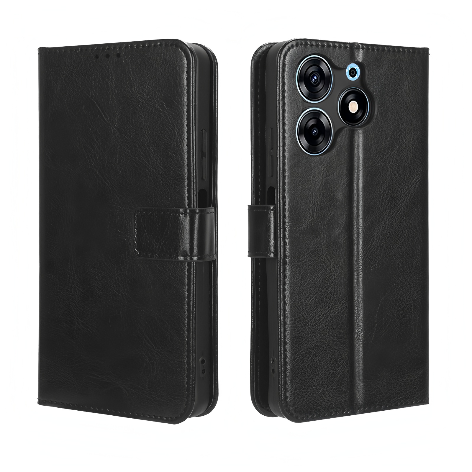 Flip Cover For Tecno Spark 10 Pro,Spark 10C,Spark 10 4G 5G [Flip Vintage Leather] Wallet Phone Case Brown for Tecno Spark 10 4G 6.6