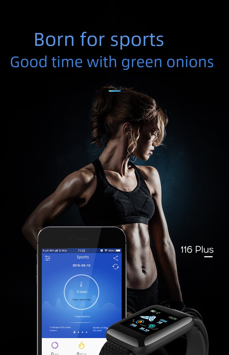 Digital Computer/smart Bracelet/smart Wristband - For Xiaomi Miband 4 Sports Edition Fitness Tracker Heart Rate Monitor Red 24*4*3cm