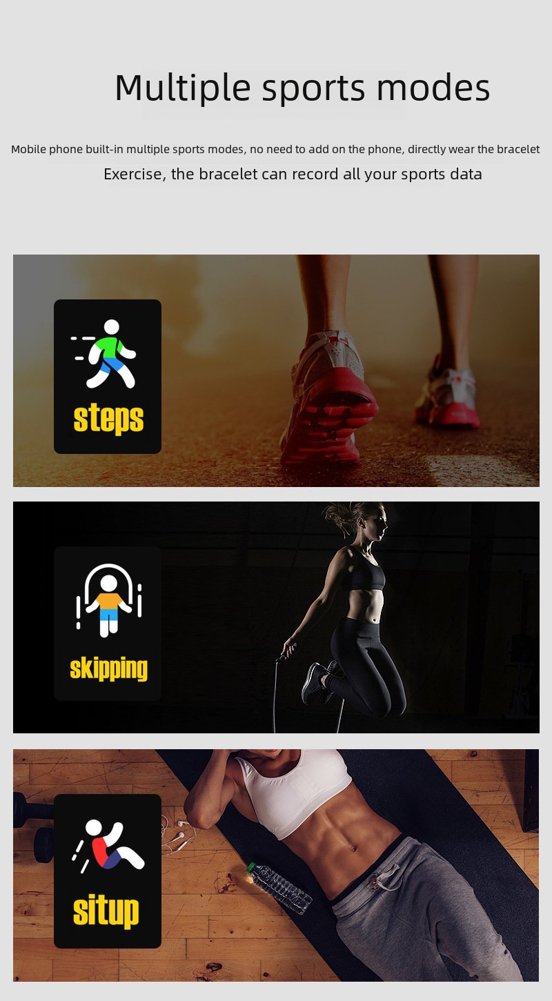 Digital Computer/smart Bracelet/smart Wristband - For Xiaomi Miband 4 Sports Edition Fitness Tracker Heart Rate Monitor Red 24*4*3cm