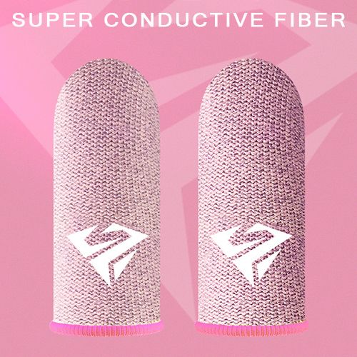 2pcs/set Mobile Gaming Thumb Sleeve Sets Chicken, King of Glory, Gaming Touch Screen Finger Sleeves, Sweatproof Finger Sleeves