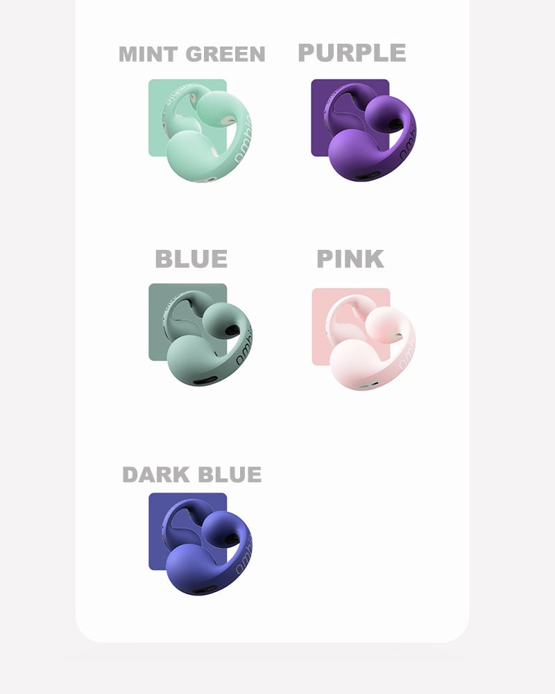 Earphone Case For Ambie Sound Earcuffs AM-TW01 Skin Covers Ear Tips Pads Caps Silicone Protective Case Wireless Bluetooth Earbuds Accessories Only Case