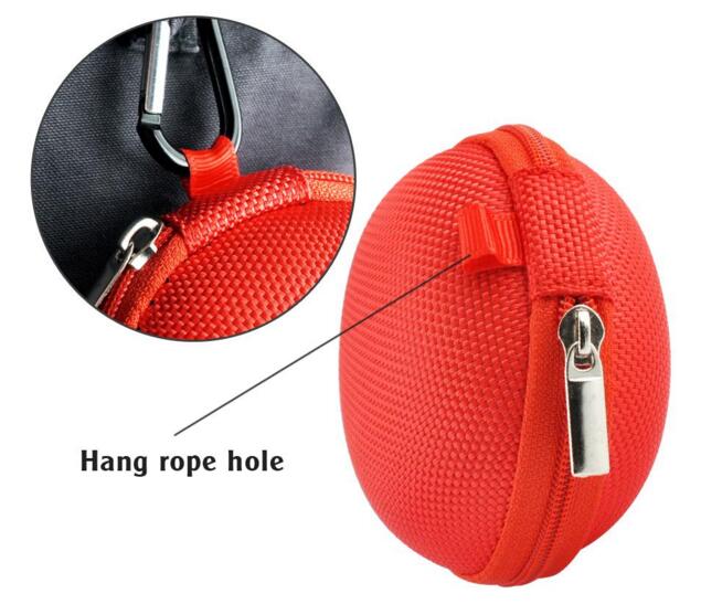 Discounted products Canvas Zipper Bag Earphone Cable Mini Box Portable Coin Purse Headphone Bag color sent randomly Black One Size