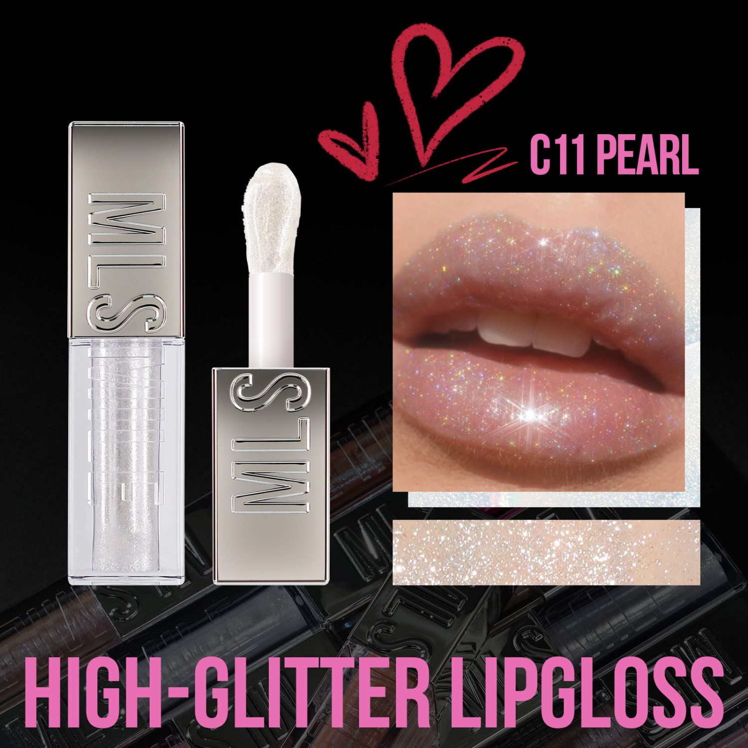 Lip Gloss Shimmery Glosses for Women and Girls Long Lasting C11 net：3.5g