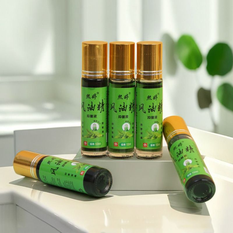 Roll-On essential balm Cooling Oil 12ml 3pcs
