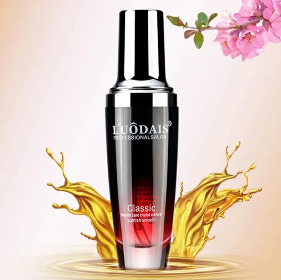 LUODAIS Argan Oil Essence Hair Care Repairing Serum Fragrance Smoothing Protects Damaged Hair & Scalp Care Conditioner 80ml Red One size