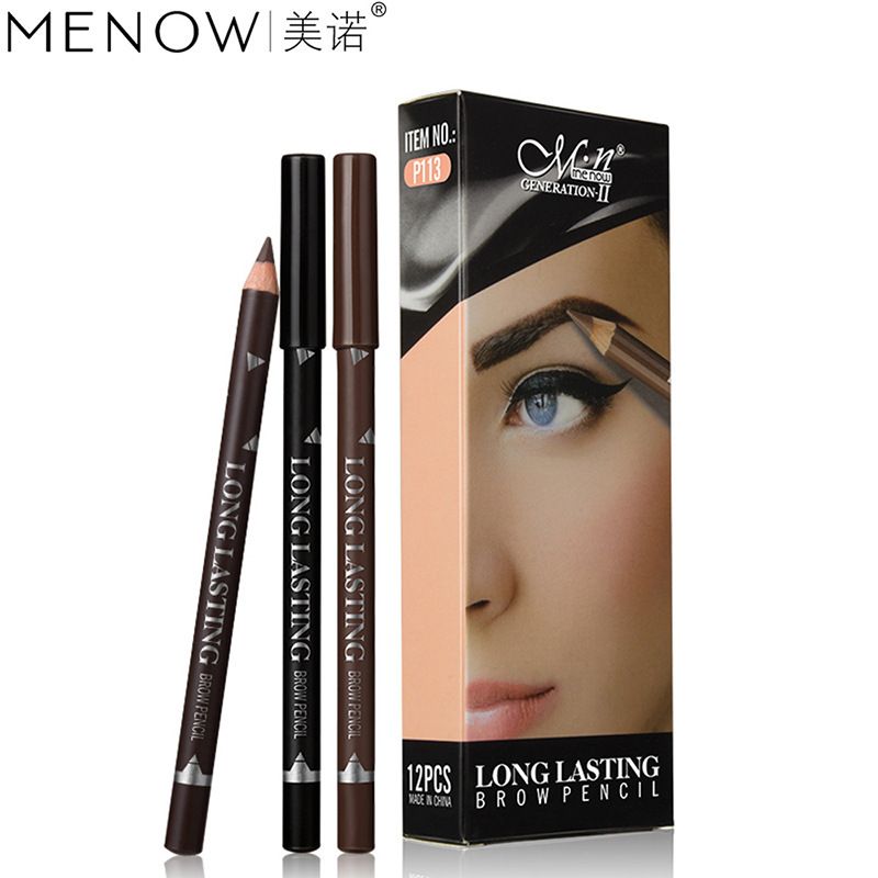 Waterproof Eye Brow Pencil Precise Brow Definer Black Blonde Brown Eyebrow Pen Long Lasting Makeup 3 Colors Cosmetic