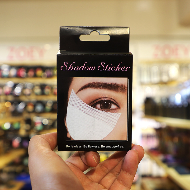 Eyeshadow Shields Under Eye Patches Disposable Eye Shadow Makeup Protector Stickers Pads White 50pcs